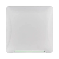Lecteur UHF Thinmoo 12dbi intégré POE/Relais RS232/RS485/Wiegand avec barre lumineuse LED, portée supérieure à 25m, antenne intégrée, ABS, pour stationnement automobile