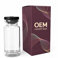 Boîte en papier personnalisée pour flacon de sérum cosmétique de 10 ml, emballage cosmétique