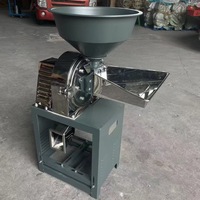 Vente chaude Machine à broyer à plaques dentées en acier inoxydable pour céréales diverses, sucre, céréales, maïs, blé, fabrication de poudre, 30-50 kg