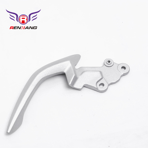 Manijas Originales de Fábrica para Motocicleta, Manillar Material ADC12 Fundición a Presión, Marca <span class=keywords><strong>Renhang</strong></span> para Italika 250, Plata, 1 Año de Garantía - Product Image 5