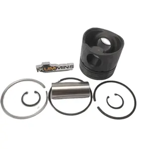 Kit de pistón de motor QSB6.7 6ISBe ISB6.7 ISDe ISBe con anillo de pistón 4955365 4955520 4376347 4938619 para motor Cummins