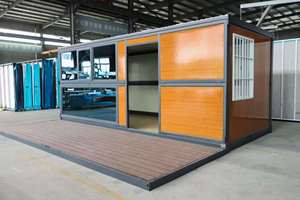 Casa Contenedor Plegable y Expandible, Diseño de Perfil Cóncavo-Convexo Impermeable - Product Image 2