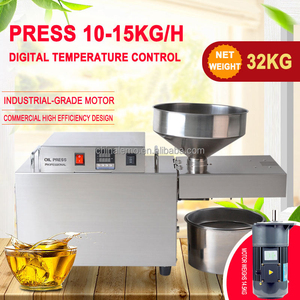 Presse à huile commerciale multifonctionnelle à double <span class=keywords><strong>tige</strong></span> de pressage, augmentation de la rendement de 20 %, construction en acier inoxydable, automatique - Product Image 3