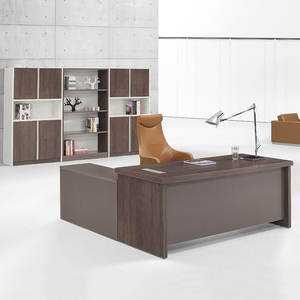 Placage <span class=keywords><strong>bureau</strong></span> PDG gestionnaire table avec classeur <span class=keywords><strong>tiroir</strong></span> Offre Spéciale mobilier <span class=keywords><strong>de</strong></span> <span class=keywords><strong>bureau</strong></span> - Product Image 1