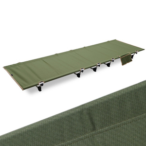 Dormir al aire libre plegable portátil ligero de aleación de aluminio de solo senderismo camping marchando cuna cama - Product Image 5