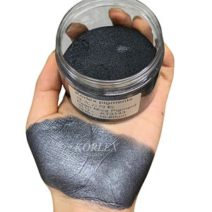 Poudre de Mica Pigment nacré de couleur marron gris <span class=keywords><strong>noir</strong></span> pour l'impression textile peint le plastique - Product Image 1