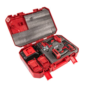 Kit combiné sans fil Voran 20V 2 pièces - Perceuse à percussion sans balais et <span class=keywords><strong>visseuse</strong></span> à percussion - 2 outils électriques - Product Image 6