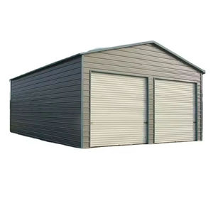 Abri de voiture portable préfabriqué au design moderne, abri de voiture en acier préfabriqué pour la protection des véhicules en extérieur - Product Image 1