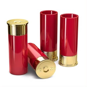 Juego de 4 Vasos de Chupito de Calibre 12, de Acero Inoxidable de Grado Alimenticio, Estilo Americano, para Bar o Fiesta, Hechos en Vietnam - Product Image 1
