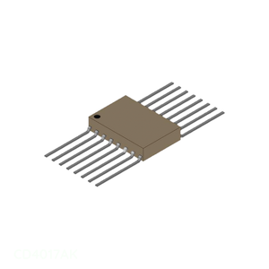 CD4017AK 16 CFlatpack Composants logiques Canal de fabricant électronique - Product Image 1
