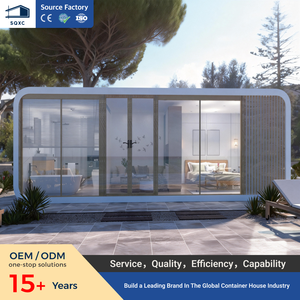 SQXC Maison Capsule Spatiale Modulaire de Luxe Écologique et Étanche de Haute Qualité, Design Moderne, Prête à l'emploi pour Hôtels et Villas, Garantie 5 Ans - Product Image 6