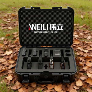 Étui rigide pour arme à feu en mousse personnalisée, étanche, antichoc, empilable en plusieurs couches, étui de protection en plastique pour équipement et instruments - Product Image 6