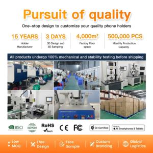 Support de téléphone pour moto Lamicall BP12 durable, fixation rapide 1s, support de montage pour vélo, pince anti-vibration, best-seller - Product Image 2