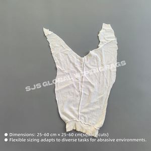 Paños de Algodón Blanco de Alta Absorción, Paños de Felpa Blancos Industriales para Limpieza - Product Image 3