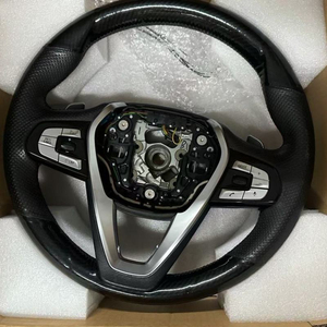 <span class=keywords><strong>Volante</strong></span> Deportivo de Cuero Personalizado para BMW G11 G12 G30 G32 G38 G01 G02 X5 G05 G06 X7 G07 740li, Accesorios para Automóviles - Product Image 4