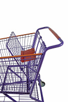 Chariot de courses à grande capacité Jonasson, chariot de supermarché, personnalisation, style américain, 210L, installation facile