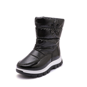 Yl7454 מחיר זול מגפי שלג נמוך מים ניילון, נעלי ספורט חמות ילדים חורף - Product Image 1