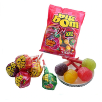Sucettes à bulles XXL Big Fruit Big Bom, sucettes à bulles OEM