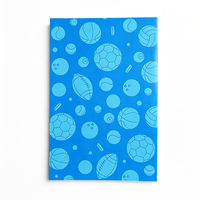 Cuaderno Cuadrado Resistente de 210 x 140 mm, Encuadernado con Pegamento, con Cubierta Impresa para África Occidental