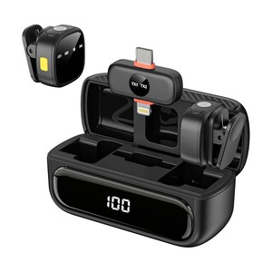 S20 <b>Wireless</b> Lavalier <b>Microphone</b> 2.4G Noise Cancelling For Mobile Phone Recording Live Streaming - Product Image 2