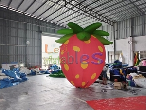 Globo Inflable Gigante Personalizado con Forma de Fresa, Modelo de Fresa Inflable para Publicidad y Promoción Agrícola - Product Image 6