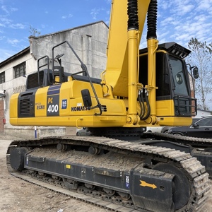 Excavadora de cadenas usada Komatsu PC400 de 40 toneladas, marca japonesa, modelo 2022, de alta calidad, con motor, bomba de engranajes y cojinetes para inspección por video - Product Image 3