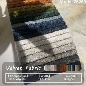 Tessuto per Divano in Velluto Testurizzato a Goccia di Lusso, Morbido Bouclé Teddy per <span class=keywords><strong>Poltrone</strong></span> di Lusso, Prezzo di Fabbrica - Product Image 1
