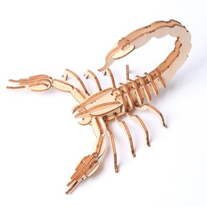 Bức tượng nhỏ côn trùng <span class=keywords><strong>3D</strong></span> gỗ bướm chuồn chuồn bọ rùa Đồ trang trí côn trùng Câu Đố động vật Bộ Xương lắp ráp mô hình kệ sách trang trí - Product Image 4