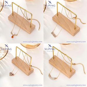 Collar de Cobre Bañado en Oro con Circonita Cúbica Sintética para Mujer, Tendencia de Moda y Éxito de Ventas de <span class=keywords><strong>CoCreate</strong></span> 2025 - Product Image 3