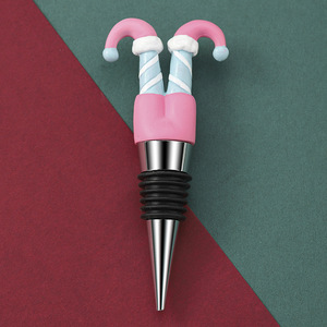Christmas <b>Wine</b> Stoppers Zinc Alloy Bottle Stopper Set Holiday Decorative <b>Wine</b> Accessories For Party Gift Collection - Product Image 3