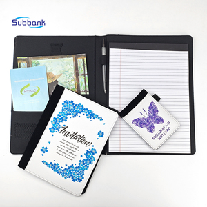 Bán Buôn Thăng Hoa Khoảng Trống Máy Tính Xách Tay Tạp Chí Danh Mục Đầu Tư DIY Biểu Tượng Tùy Chỉnh Vải Vải Notepad Thăng Hoa Máy Tính Xách Tay - Product Image 1