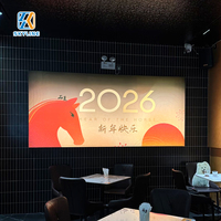 Affichage de menu de restaurant intérieur, boîte à lumière avec cadre en aluminium, couleur intégrale, 10000 lumens, rectangulaire, montage mural, décoration publicitaire