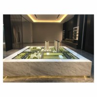 Fabrication de modèles à l'échelle architecturale Modèle immobilier à l'échelle Modèle de ville Miniature Maison Villas Plan d'architecture