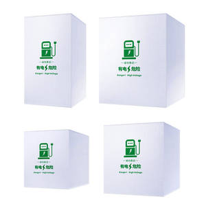 Funda para estación de carga con logotipo personalizado, 50x40x20cm, tela Oxford impermeable para protección de carga de vehículos eléctricos - Product Image 5