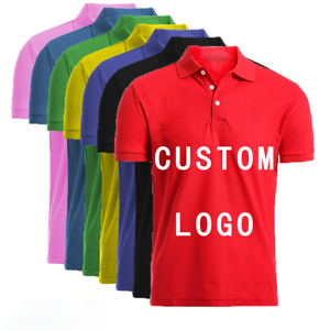 Custom Men's Polo Shirts High Quality Polo T-shirt Short Sleeve Polo Shirts for Men