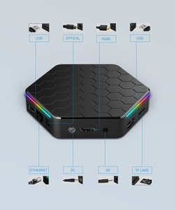 Mới nhất tốt nhất 8k thông minh ATV Pro <span class=keywords><strong>Android</strong></span> <span class=keywords><strong>TV</strong></span> <span class=keywords><strong>Box</strong></span> t95zplus 8K hệ thống với Allwinner h618 2G + 16G Bộ vi xử lý bản demo miễn phí cho các đại lý - Product Image 2