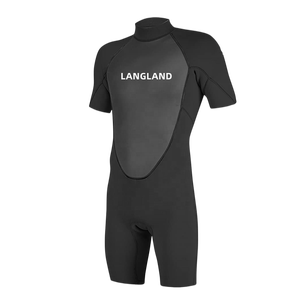 <span class=keywords><strong>Combinaison</strong></span> en néoprène pour hommes, tenue courte de plongée, super élastique, de natation et de surf, 3mm, nouveau design - Product Image 4