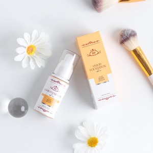 สัมผัสประสบการณ์การปกปิดด้วย 701 ลิควิด ฟาวเดชั่น สีน้ำตาลอ่อน พร้อมสารป้องกันแสงแดด SPF ขนาด 35 กรัม - Product Image 1