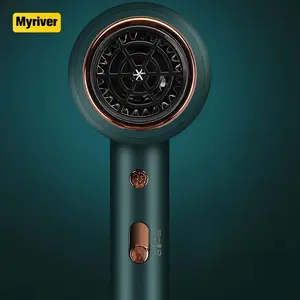 Myriver katlanabilir profesyonel fabrika kaynağı ucuz 2 dişli ayarlamak soğuk sıcak hava kızılötesi saç ısıtma lambası saç kurutma makinesi
