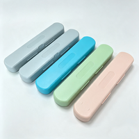 Boîte à stylos en plastique de qualité supérieure, format poche, anti-poussière, pour les trajets quotidiens et le rangement en voiture