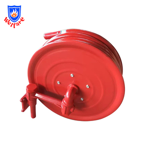 Bienestar 1 pulgada 25M/30M carrete de brazo oscilante con boquilla suave de PVC rojo 1.6MPa <span class=keywords><strong>manguera</strong></span> de fuego de presión para gabinete de fuego equipo de extinción de <span class=keywords><strong>incendios</strong></span> - Product Image 1