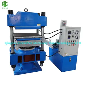 80 tons semi-automatic rubber sealing ring hot press rubber products hot pressing vulcanization machine