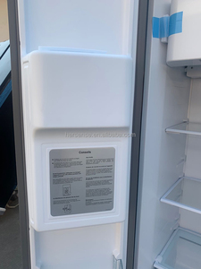 Refrigerador inteligente de lado a lado de vidrio templado negro con barra de arte para hacer hielo completamente automática y purificador de agua incorporado - Product Image 6