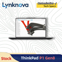Estación de Trabajo Móvil ThinkPad P1 Gen8, Intel Core Ultra 9 de 16 Núcleos, 64 GB LPDDR5x, RTX 3000 Ada, Portátil Disponible