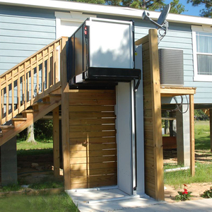 Elevador Residencial para Sillas de Ruedas de 1 a 6 m, 250 kg, Elevador para Escaleras Pequeñas, Elevador para Sillas de Ruedas para Exteriores con <span class=keywords><strong>Cabina</strong></span> - Product Image 2