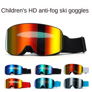 Lunettes de ski <span class=keywords><strong>Double</strong></span> couche Anti-buée Lunettes de ski Équipement sportif professionnel HD Respirant et Coupe-vent Protection des yeux - Product Image 2