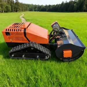 כל השטח חקלאי הקרקע מכסחת נשלטת מרחוק מעקב רובוט מכסחת דשא כל שטח מכסחת דשא - Product Image 6
