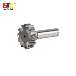 HSS Woodruff Keyseat Cutter T Khe Cutter Bit End Mill Nửa Vòng Keyway Tungsten Carbide Phay Cutter Router Công Cụ Bits - Product Image 2