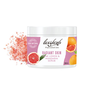 Gel de esencia natural de fruta con vitamina C, exfoliante para <span class=keywords><strong>el</strong></span> cuidado corporal Facial Personal, crema suavizante exfoliante de limpieza profunda con colágeno - Product Image 2