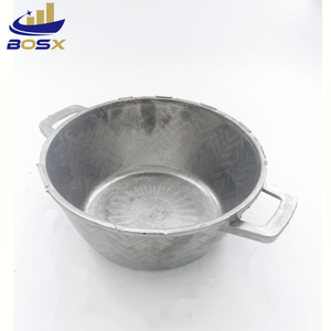 Yerçekimi ile Dökülmüş Alüminyum Alaşımlı Tencere Özel Tasarım Desenli Yüksek Kaliteli Estetik Mutfak Gereçleri - Product Image 2